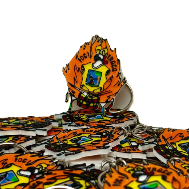 Llaveros personalizados impresos en 3D