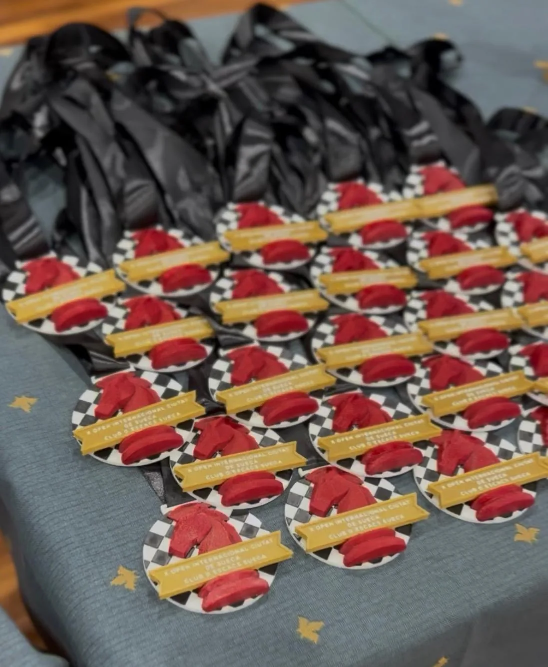 Medallas ajedrez Sueca